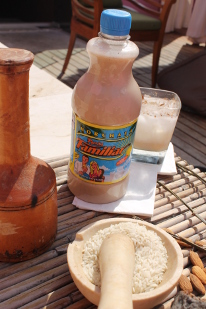 refresco de horchata paraiso famliar